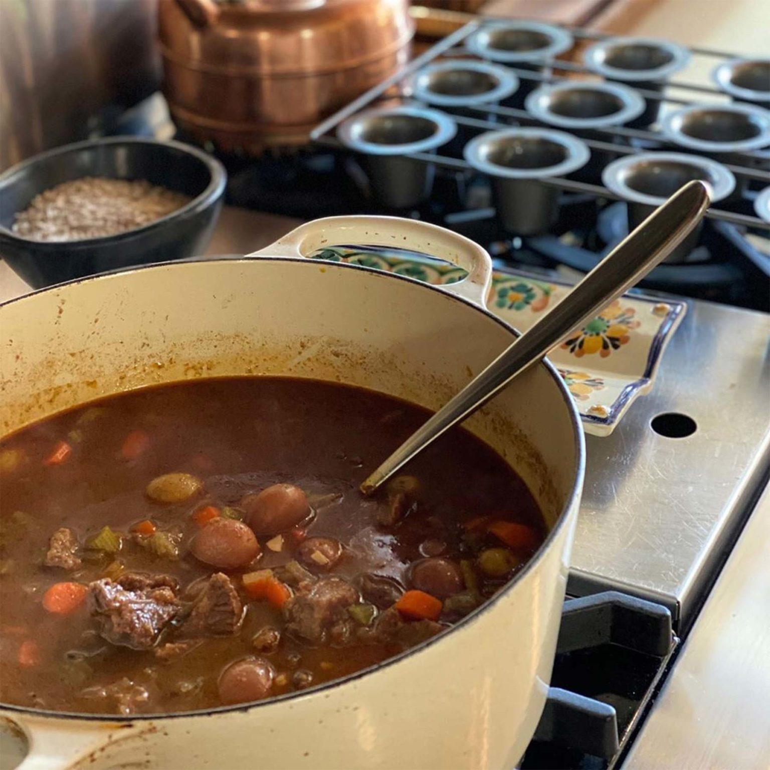 Red Chile Beef Stew TRACEY RYDER